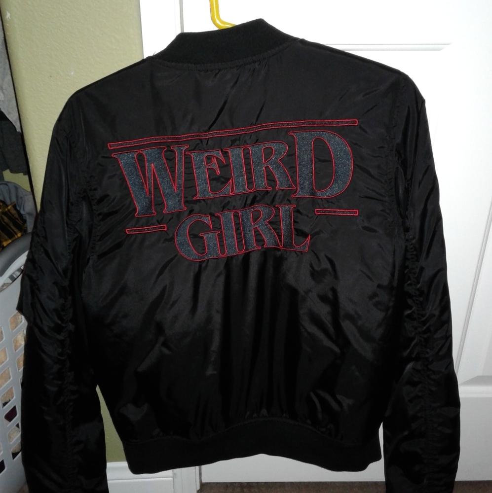 RARE!!! Killstar "Weird Girl" Bomber Jacket